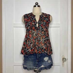 Isabel Marant Etoile boho floral top